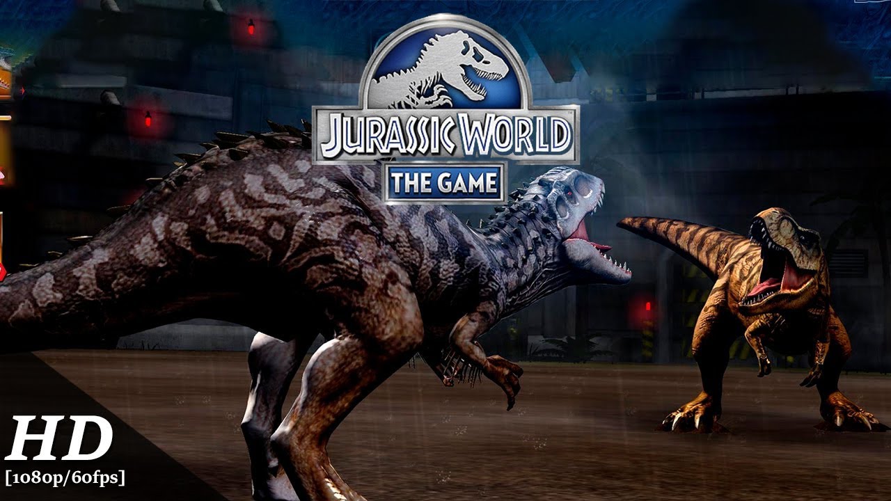 Jurassic World O Jogo mod apk tela principal