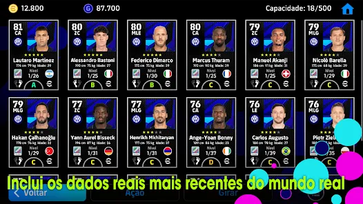 eFootBall v10.5.1 Dinheiro Infinito 2026 — captura de tela 7